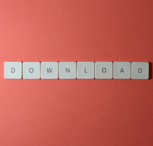 blocks spelling the word DOWNLOAD
